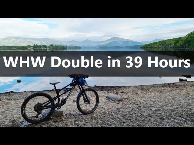 193 miles in 39 hours without sleep - West Highland Way Double by MTB Solo & Unsupported