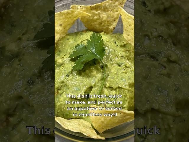 Boost your healthy fats with Mexican guacamole - 5 min. recipe #guacamole #mexicanfood #avocado