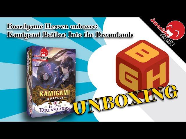 Board Game Heaven Unboxing 203: Kamigami Battles: Into the Dreamlands (Japanime Games)