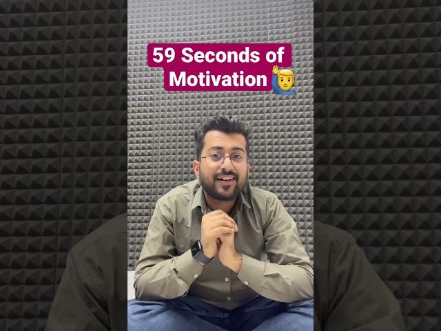 Motivation in 59 Seconds | Aashish Arora | #quantमतलबaashisharora  | #aashisharora #bankexams