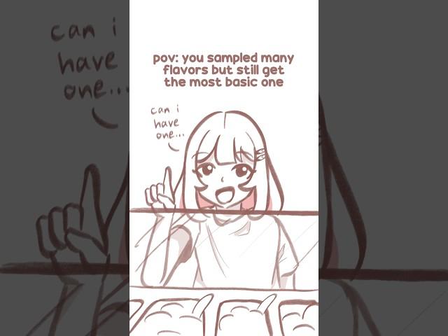 not adventurous enough to get a whole scoop  #art #digitalart #relatable #memes