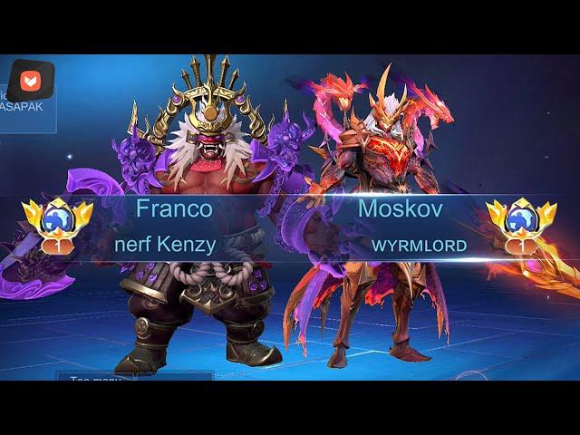 I FINALLY MET THE BEST FRANCO IN RANKED!! (enemy thought he’s using maphack)