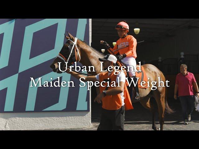 Setting The Pace: Urban Legend Maiden Special Weight