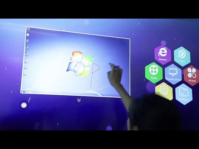 New LED Interactive Display Smart Whiteboard