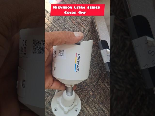 Hikvision ultra Series Ip Camera 4mp | Hikvision Ultra Series #shots #shortsfeed #Hikvision