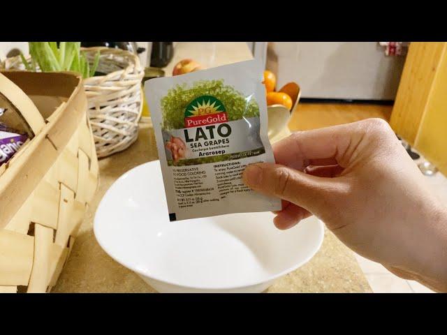 Rehydrated Sea Grapes | Lato