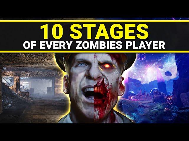 The 10 Stages of Every COD Zombies Player