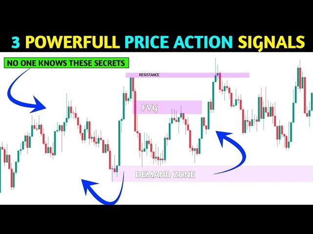 3 Best price action signals ‼️ Price action Setups‼️ pkr trading