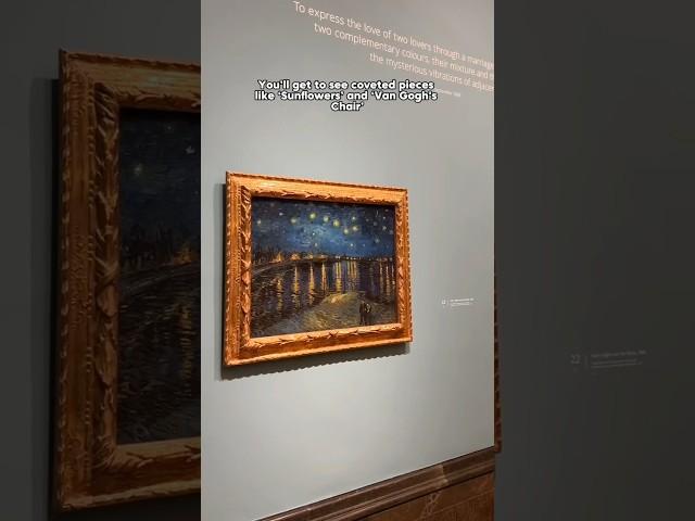 Van Gogh’s iconic masterpieces at the National Gallery 200th-anniversary exhibition #vincentvangogh