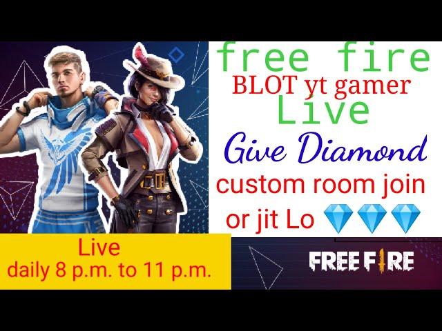 Free Fire Live | Give A Diamond 100 Winner| BLOTyt - Garena Free Fire.