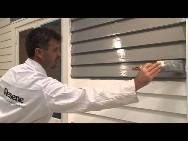 Painting weatherboards with Resene Hi-Glo, Sonics or Lumbersider