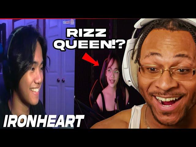 First Time Reacting To Ironheart - RIZZ QUEEN MEETS RIZZ KING | Sush x Ironheart (Reaction)