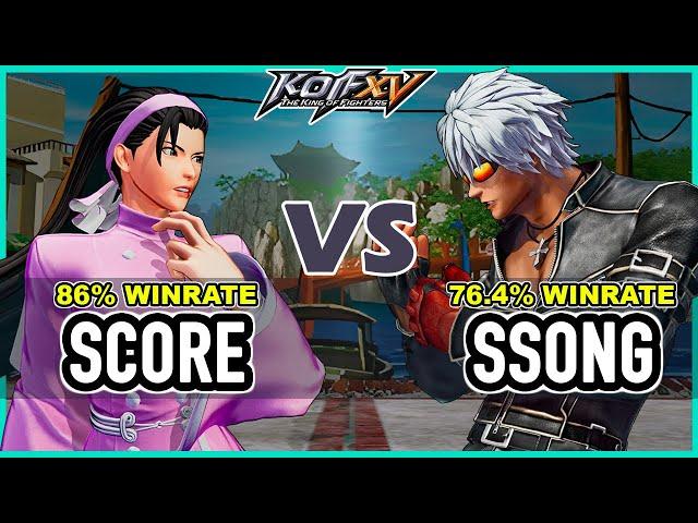 KOF XV  Score (Chizuru/O.Yashiro/Heidern) vs Ssong (K'/Rock/Iori)