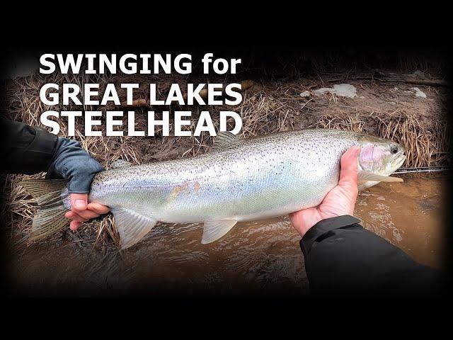 Swinging for Great Lakes Steelhead - Gear, Casts, FISH ON!