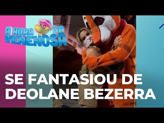 Atriz usa fantasia de Deolane Bezerra em festa de Halloween e gera polêmica na internet