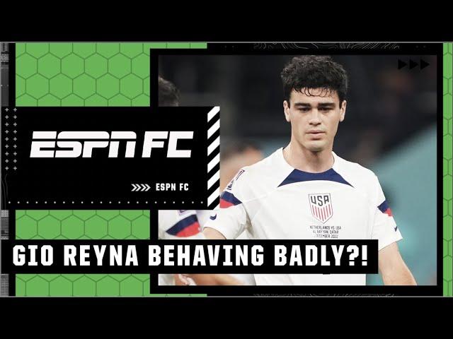 Gio Reyna was ALMOST SENT HOME?! Gregg Berhalter protecting himself?! | ESPN FC