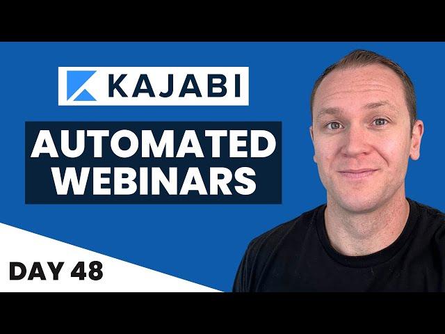 Skyrocket Your Sales with Automated Webinars in Kajabi