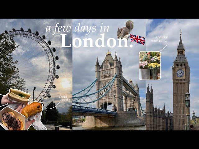 London diary. | first time in the city - a travel vlog ️