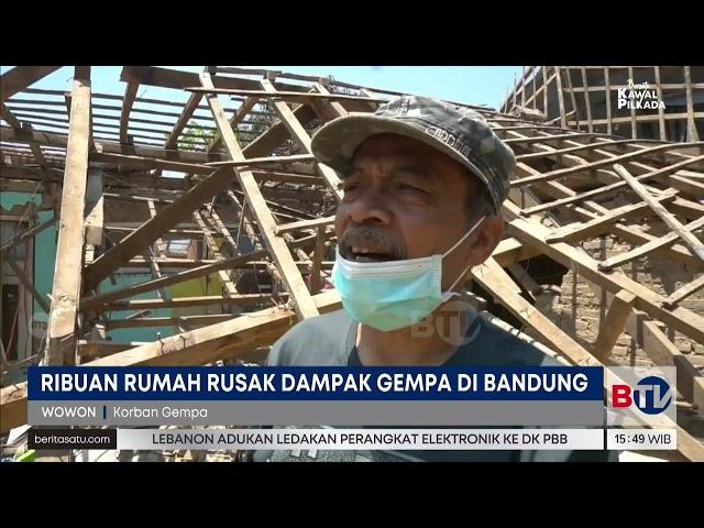 Ribuan Rumah Warga di Bandung Rusak Diguncang Gempa | Beritasatu