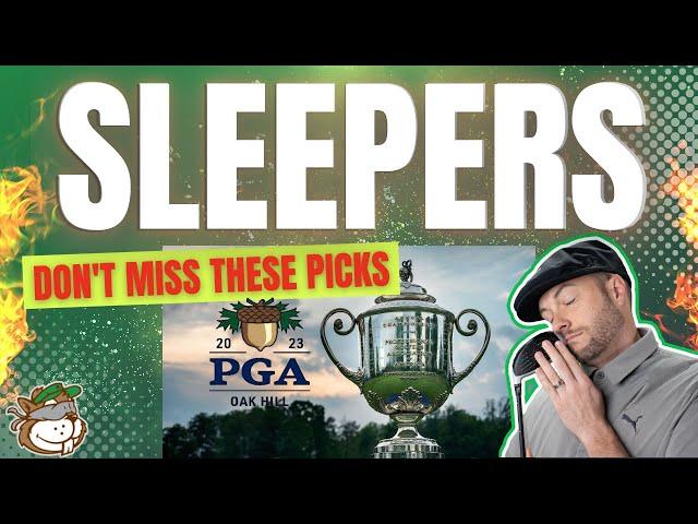 DFS Sleepers: Uncovering Hidden Gems at the PGA Championship 2023!