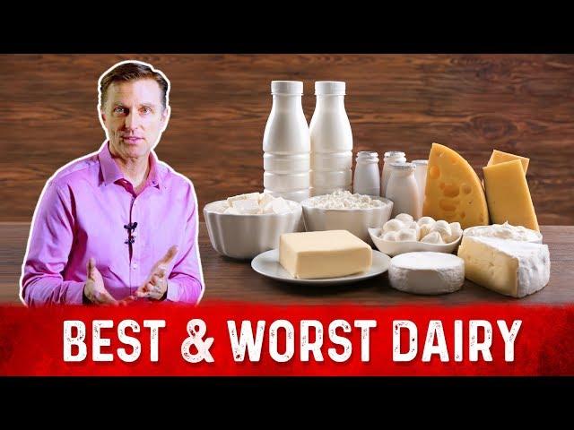 Best and Worst Dairy (Milk Products) – Dr.Berg on Dairy Products