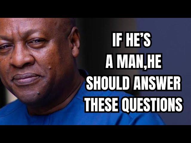 See Mahama's 5 questions Bawumia is now running from