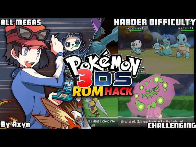 New Pokemon 3DS ROM Hack with Hard Difficulty, All Megas, New Encounters & MORE- Pokemon Ancestral X