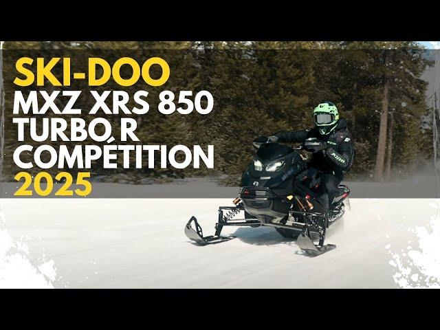 Unleashing the 2025 Ski-Doo MXZ XRS 850 Turbo R: Next-Level Trail Performance!