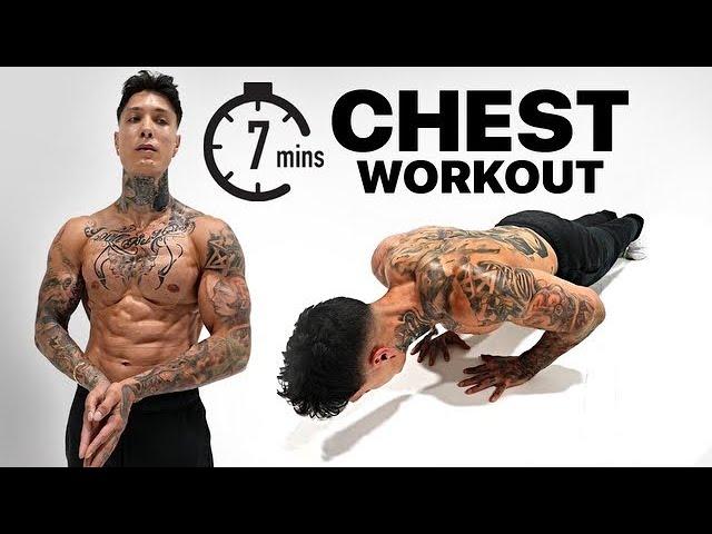 7 MIN HOME CHEST WORKOUT | FOLLOW ALONG