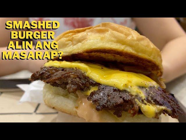 Smashed Burger Parami ng Parami Saan ang Pinakamasarap