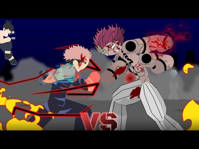 Sukuna VS Itadori (Final Battle) - Jujutsu Kaisen Fan Animation