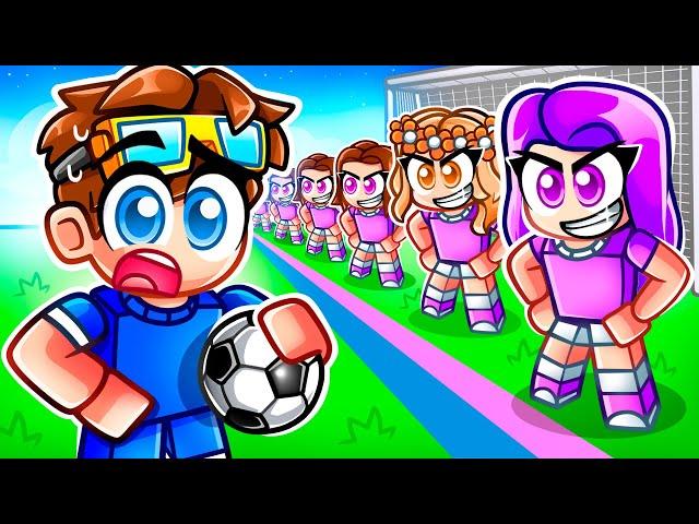 BOYS vs GIRLS Soccer in Roblox!