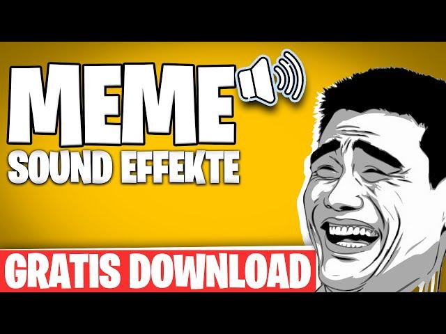 Die 60+ LUSTIGSTEN SOUNDS, SOUND EFFEKTE und MEMES Downloaden!