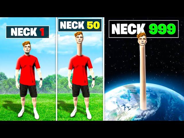 SHORT vs LONGEST NECK in GTA 5!