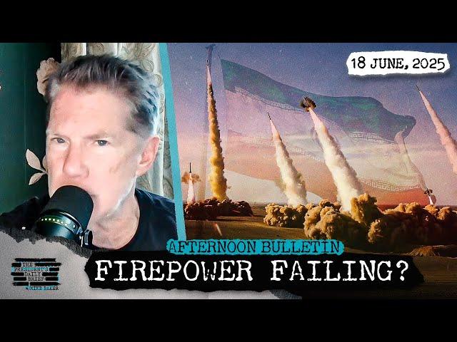 Why Iran’s Firepower Is Rapidly Fizzling Out & A Border Milestone
