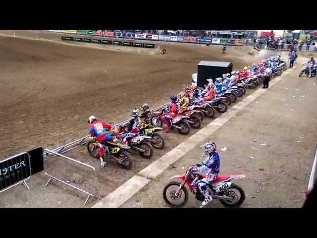 MXGP 2015 Qualifying Race GB Matterley Basin - Antonio Cairoli, Mike Alessi, Shaun Simpson