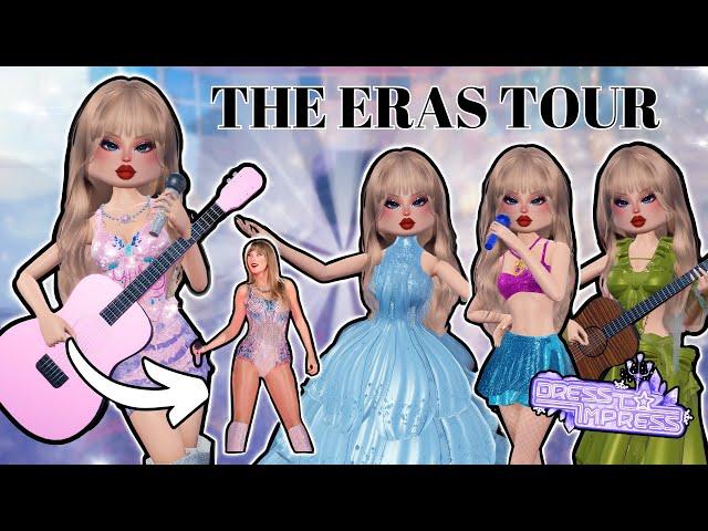 RECREATING ERAS TOUR OUTFITS IN DRESS TO IMPRESS (TUTORIALS)