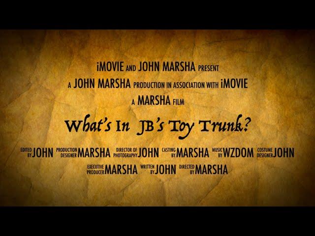 JB’s Toy Trunk - First Trailer