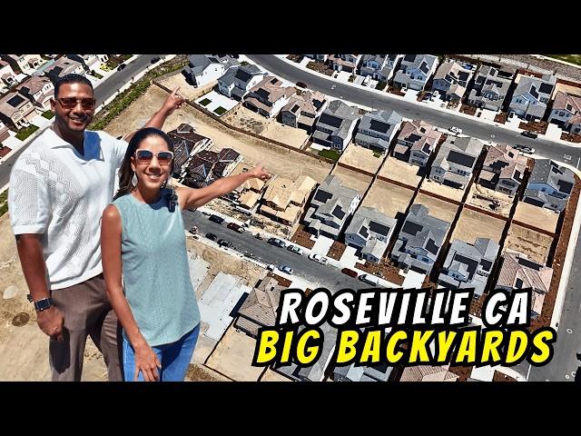 SACRAMENTO CA New Homes with POOL Sized Backyards in ROSEVILLE CA!!