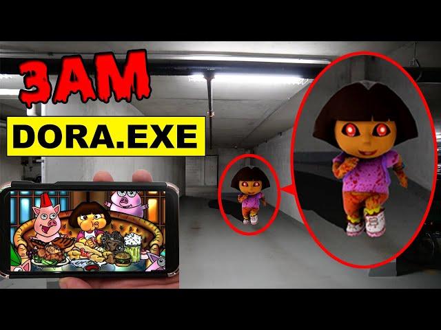 DONT WATCH SCARY DORA.EXE VIDEOS AT 3AM OR DORA.EXE WILL APPEAR | DORA.EXE IS HERE!