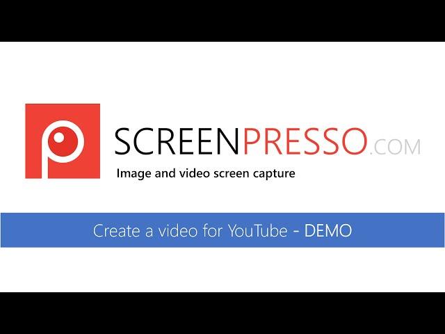 Create a video for YouTube