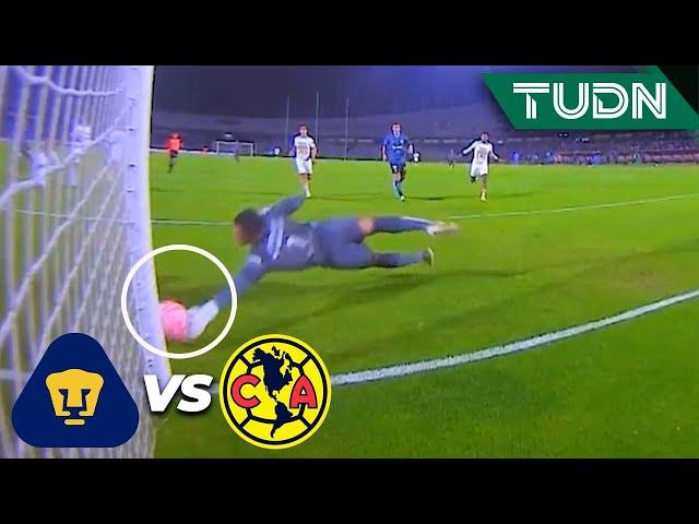 ¡UN MURO! Julio González ataja | Pumas 1-0 América | Copa por México 2022 | TUDN