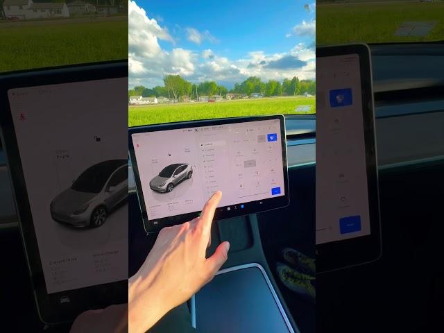 Tesla Software Update for Plugin Access #teslamodely #teslamodel3