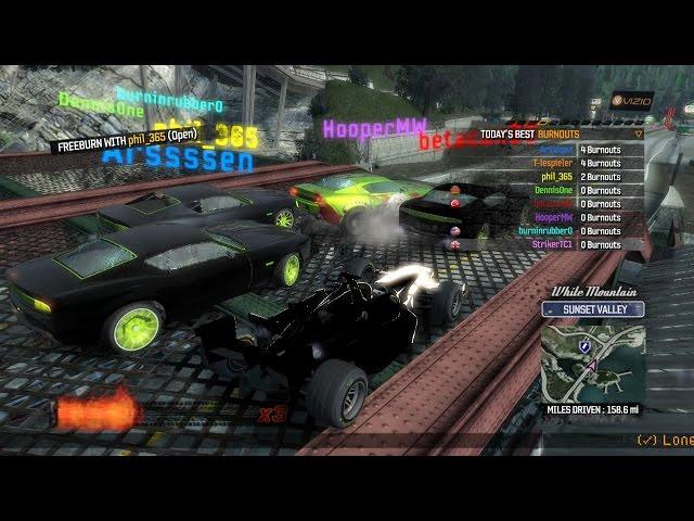 Burnout Paradise Multiplayer Gameplay - 60FPS