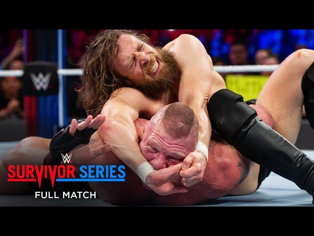 FULL MATCH - Brock Lesnar vs. Daniel Bryan - Champion vs. Champion Match: Survivor Series 2018