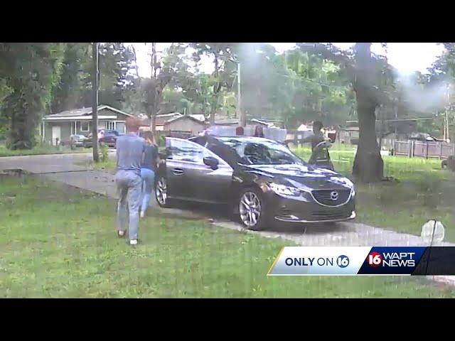 Jackson carjacking caught on cam