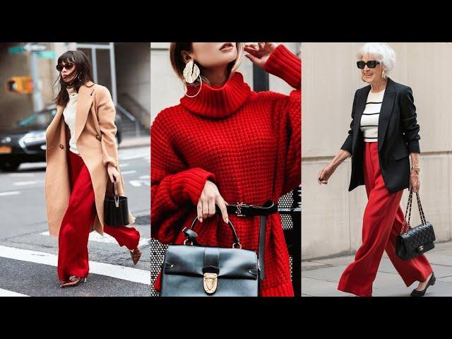 Fall’s Must-Have Styles for Women Over 60 | Why Red Is the Color of Elegance