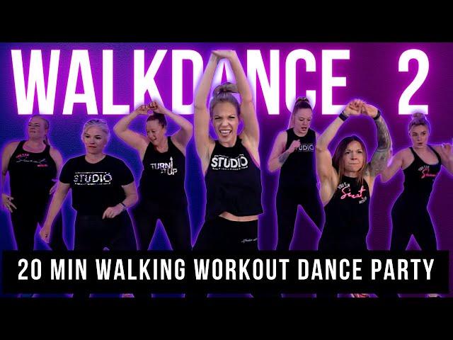 20 MINUTE WALK DANCE  CARDIO PARTY WORKOUT | THE MOST FUN WALKING WORKOUT EVER