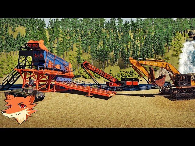 Gold Mining Simulator [FR] L'arrivée du T6: des machines gigantesque avec le DLC Orange Beast!