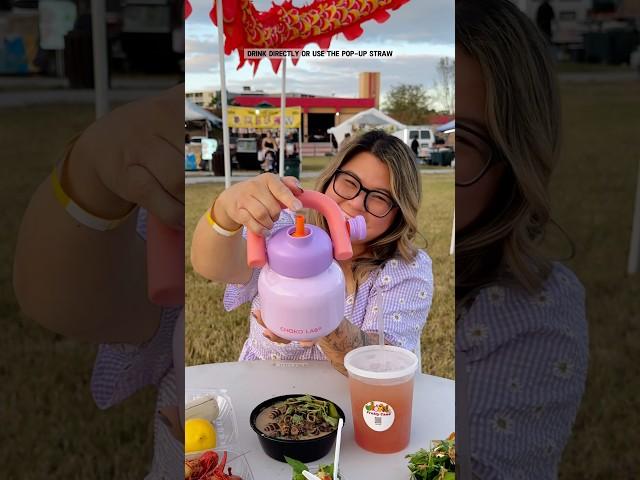 Cutest Kettle water bottle | Chako Lab LinLin Kettle in purple